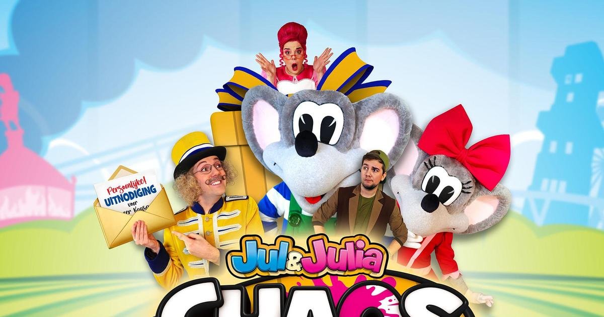 Jul & Julia - Chaos in het pretpark! (2+)