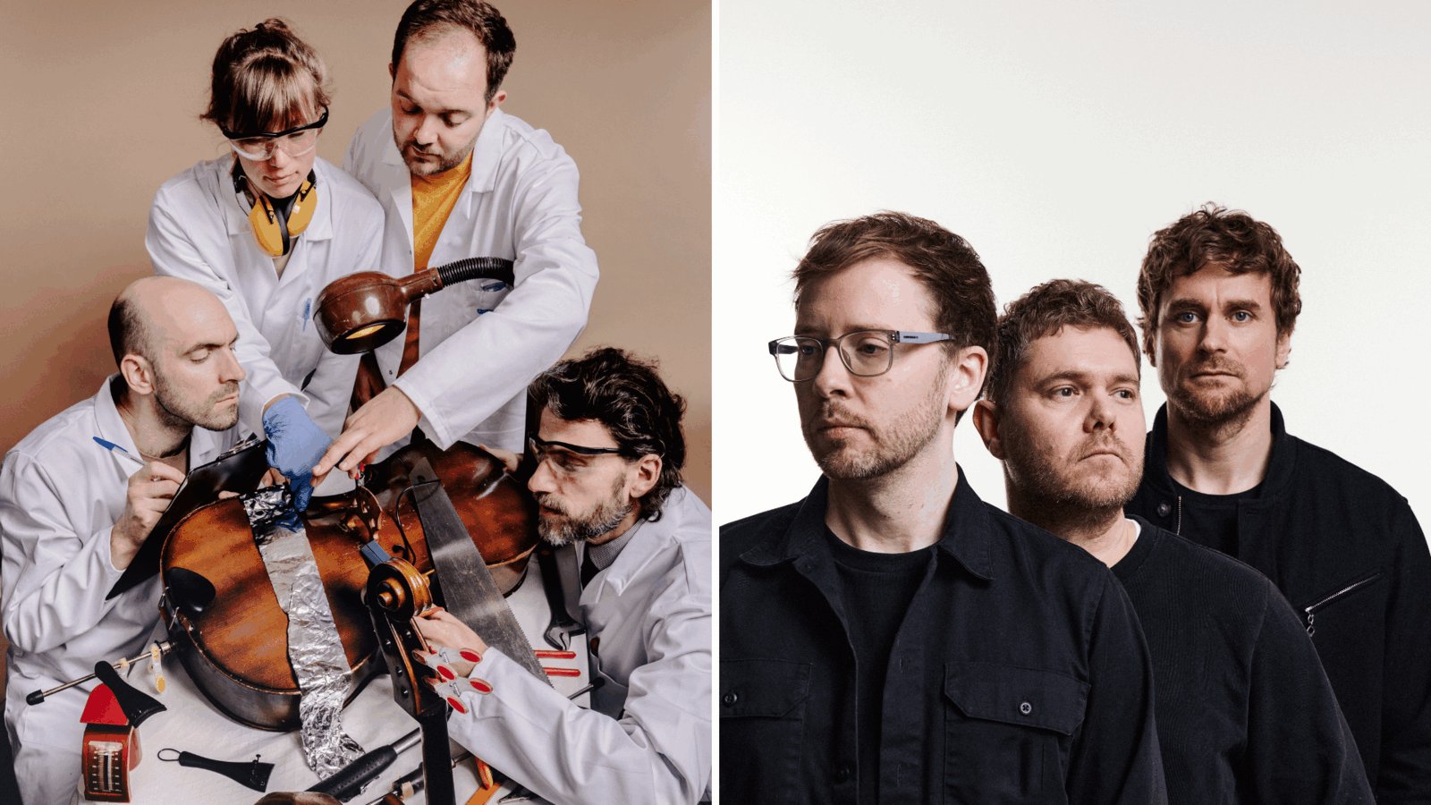 November Music: COMBITICKET | GoGo Penguin en North Sea String Quartet